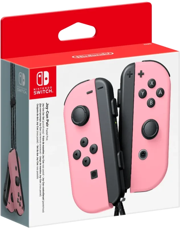 Nintendo Joy-Con-kontroller, par, pastellrosa BTR