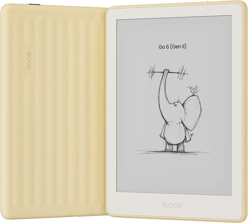 Onyx BOOX Go6 Gen 2 e-boksläsare, gul