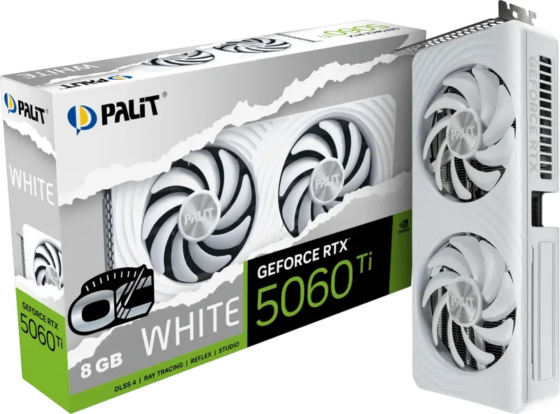 Palit GeForce RTX 5060 Ti 8GB White OC