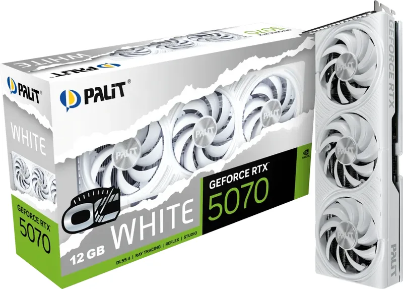 Palit GeForce RTX 5070 12GB White OC
