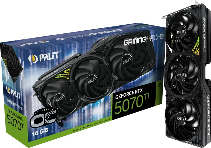 Palit GeForce RTX 5070 Ti 16GB GamingPro-S OC
