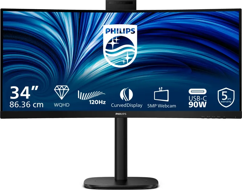 Philips 34" 34B2U3600CH VA WQHD (1500R) 120 Hz