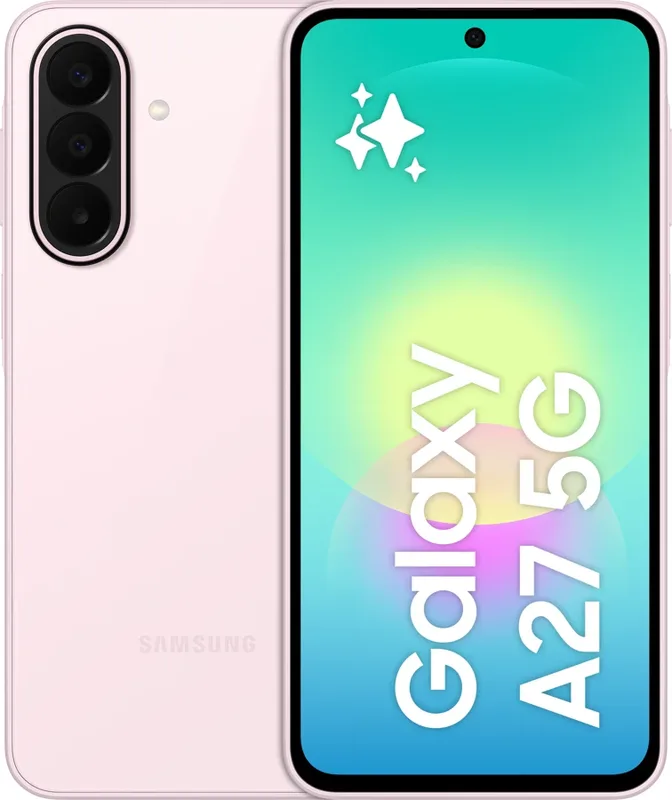 Samsung Galaxy A27 (128GB) Ljusrosa