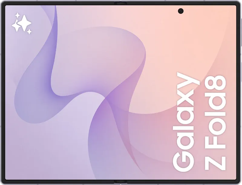 Samsung Galaxy Z Fold8 256 GB, lavendel