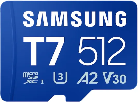 Samsung MicroSD T7 512GB
