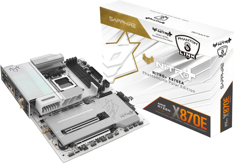 Sapphire Nitro+ X870EA PhantomLink Polar
