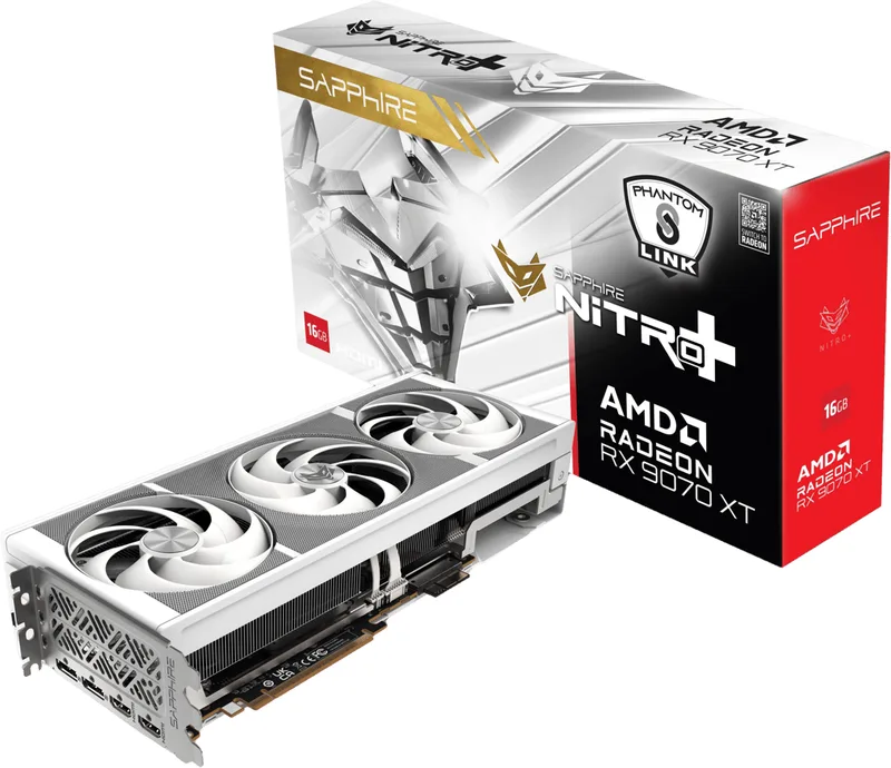 Sapphire Radeon RX 9070 XT Nitro+ PhantomLink Polar