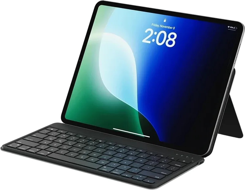 Satechi OntheGo Bluetooth Tangentbord med stativ Svart
