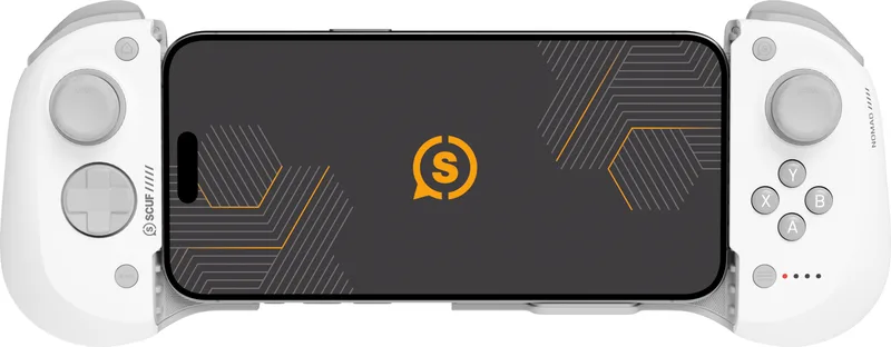 SCUF NOMAD spelkontroll för iPhone, vit