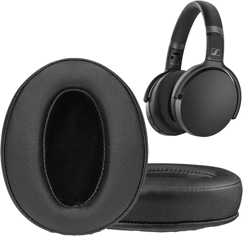 Generic Högkvalitativ öronkuddsfodral för Senheiser HD4.50bt/4.50 TNC/4.40bt Hörlurar