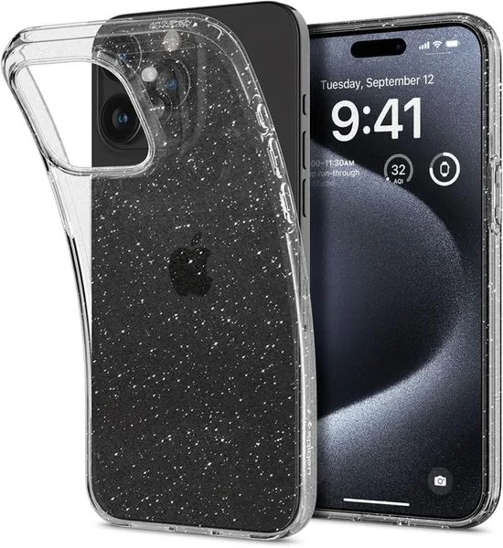Spigen Liquid Crystal iPhone 15 Pro Glitter Crystal