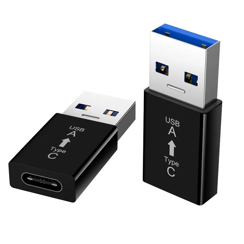 Acouto 2st för Till Typ C Kvinnlig Adapter Professionell Mini USB C Adapter för Smart Watch är för Laddning Av Smart Premium Perfekt Klocka Till USB f