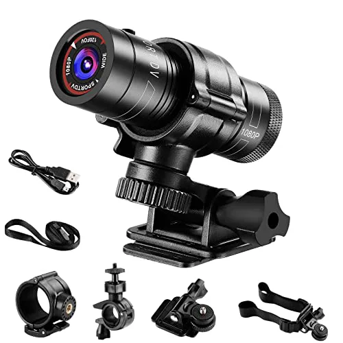 Actionkamera Full HD 1080p Mountainbike Cykel Motorcykelhjälm Sport Actionkamera Videoinspelare
