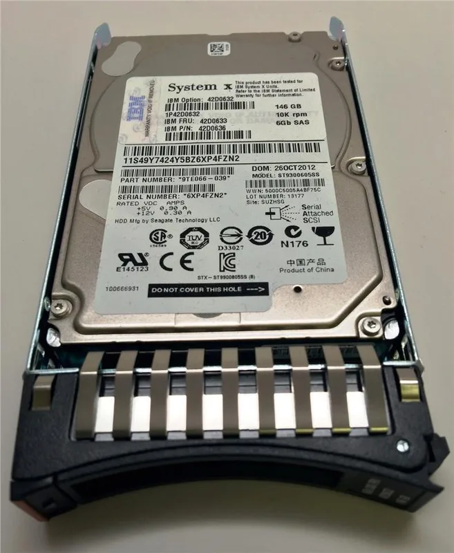 IBM 42D0632 146 GB hårddisk