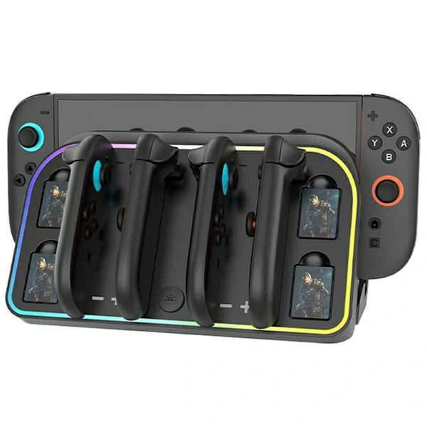 Väggmonterad laddningsdocka for Nintendo Switch