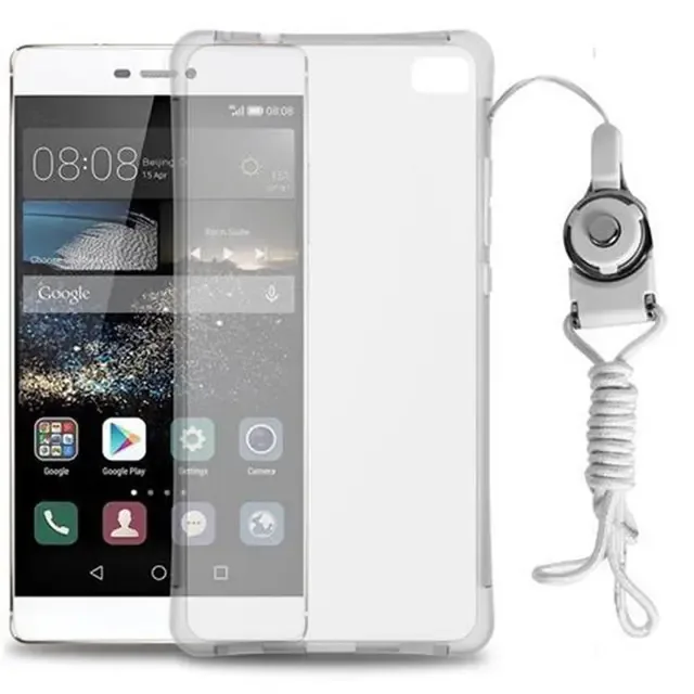 Teknikproffset Transparent TPU-skal för Huawei P8 Lite