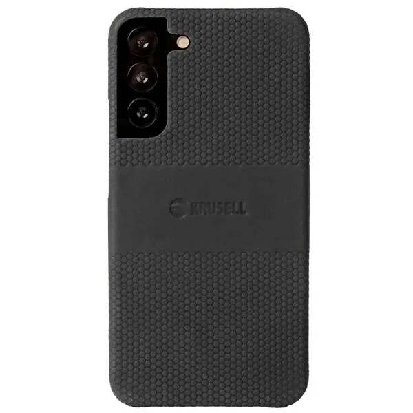 Krusell Leather Cover Galaxy S22+ Svart