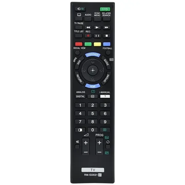 MTK TV fjärrkontroll Ersättning för RM-GD031 Sony