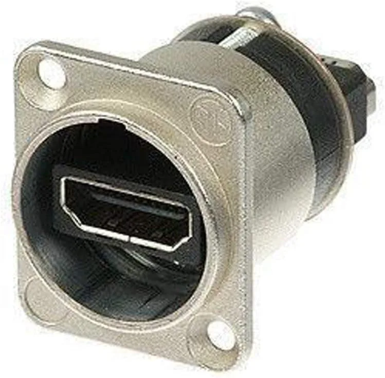 Neutrik High Speed HDMI med Ethernet Adapter Silver