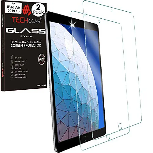 TECHGEAR 3-pack skärmskydd för iPad 10,2 tum 2021/2020/2019