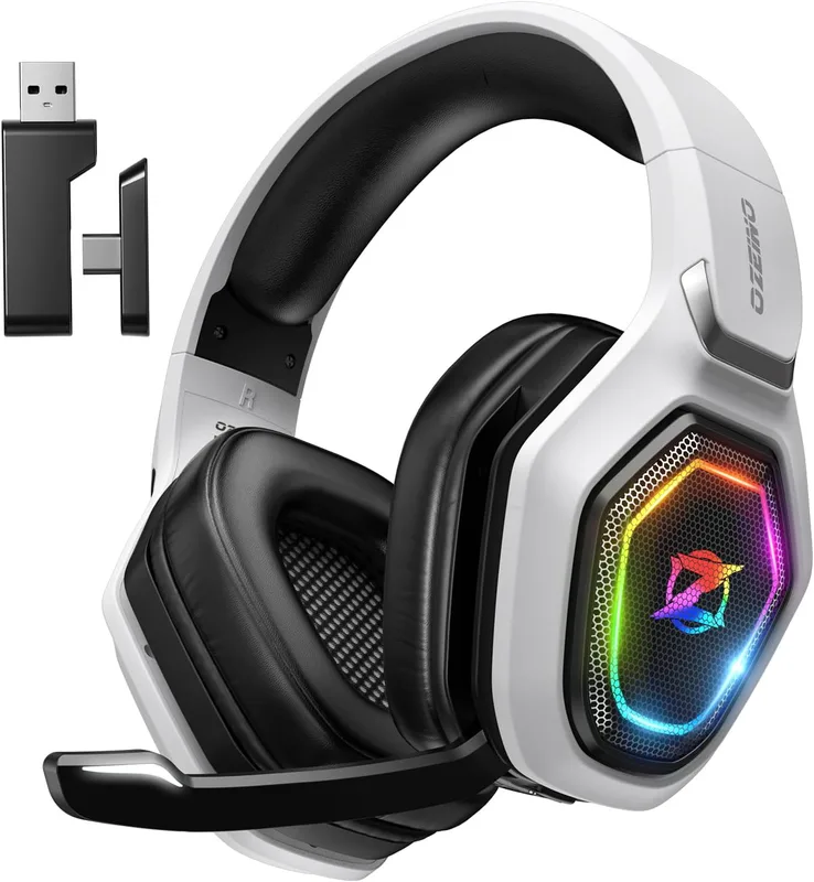 Metal Creative Head-Mount Gaming Wide Compatible Lätt att installera hörlurar(Black)