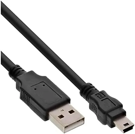 deleyCON 5m Mini USB 2.0 Kabel