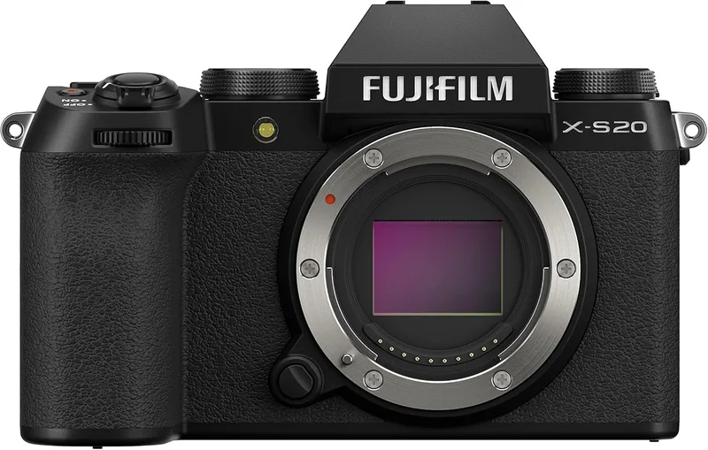 Fujifilm X-S20 26MP spegelfri digitalkamera, KIT XF16-50mmF2.8-4.8, X-Trans CMOS 4 APS-C, X-Processor 5, IBIS, 6,2K-filmer 30p, EVF-sökare, LCD-skärm
