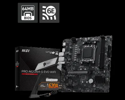 MSI PRO A620AM-G EVO WIFI