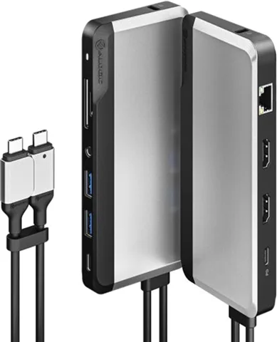 Alogic Dual USB-C Super 10-i-1 dockningsstation