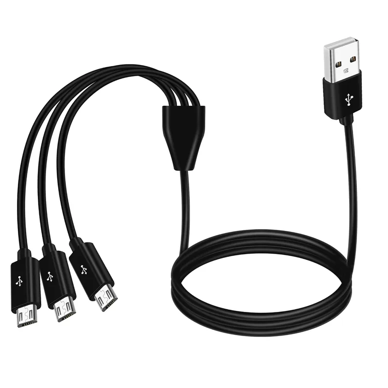 MEIRIYFA USB till mikro USB splitter kabel