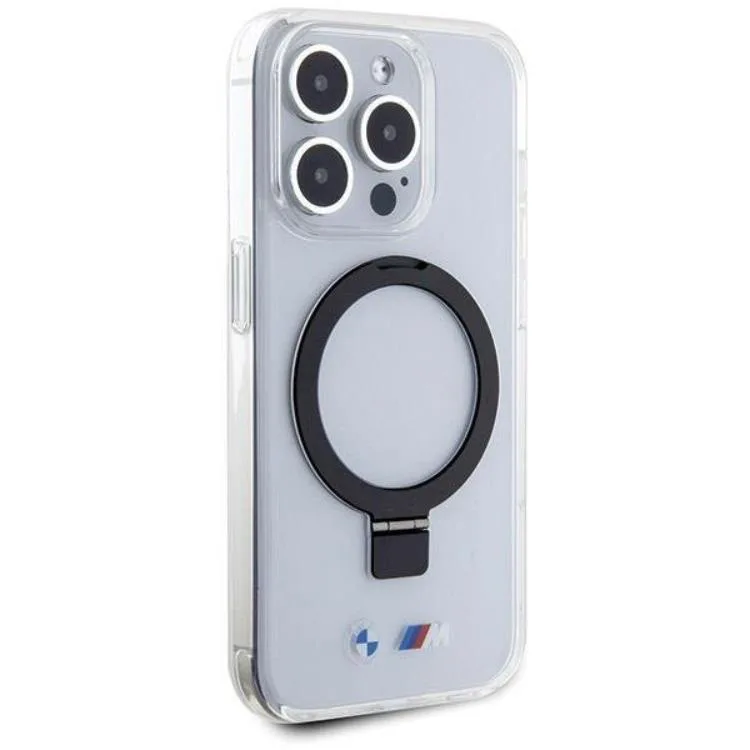 BMW Mobilskal till iPhone 15 Magsafe Läder Hot Stamp