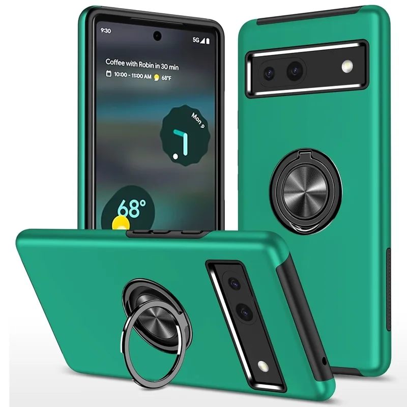 MTK Till Pixel 8a Hybrid skal med Finger Ring
