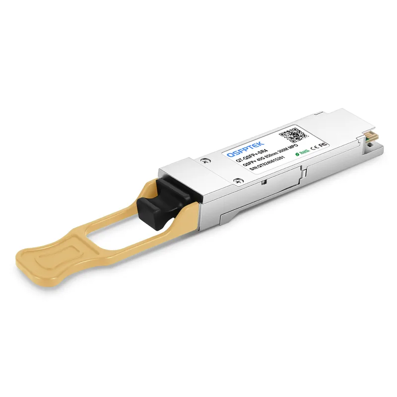 40GBASE-SR4 QSFP850 nm 150 m DDM MMF sändtagare