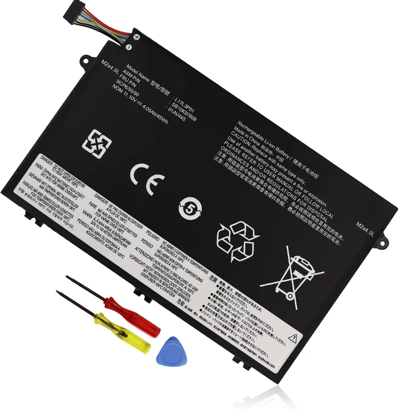 K KYUER 45Wh L17L3P51 L17C3P51 Laptop Batteri för Lenovo ThinkPad E480 E485 E490 E495 E580 E585 E590 E595 E14 E15