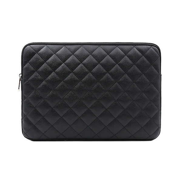 profilserie laptopfodral i svart läder kompatibelt med Samsung Galaxy Book6 Pro 14 tum