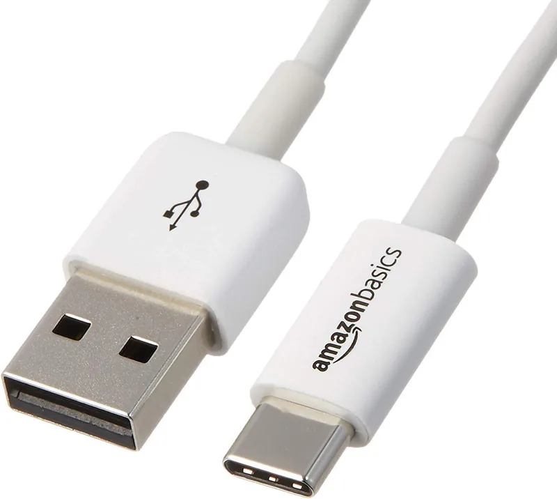 Amazon Basics USB-C till USB-A 2.0-snabbladdningskabel