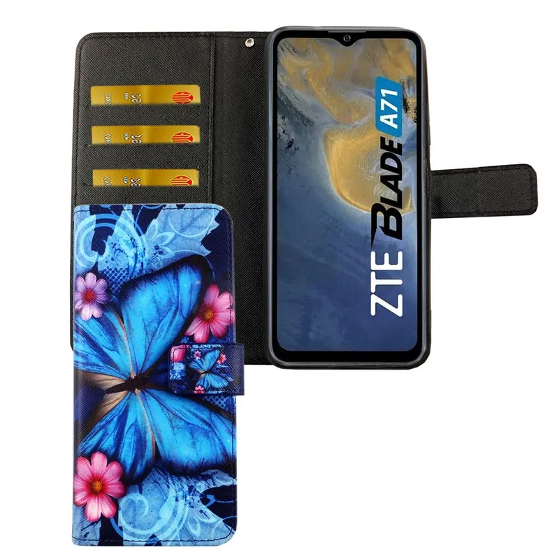 Cadorabo ZTE Blade A71 Skal Fodral Flip