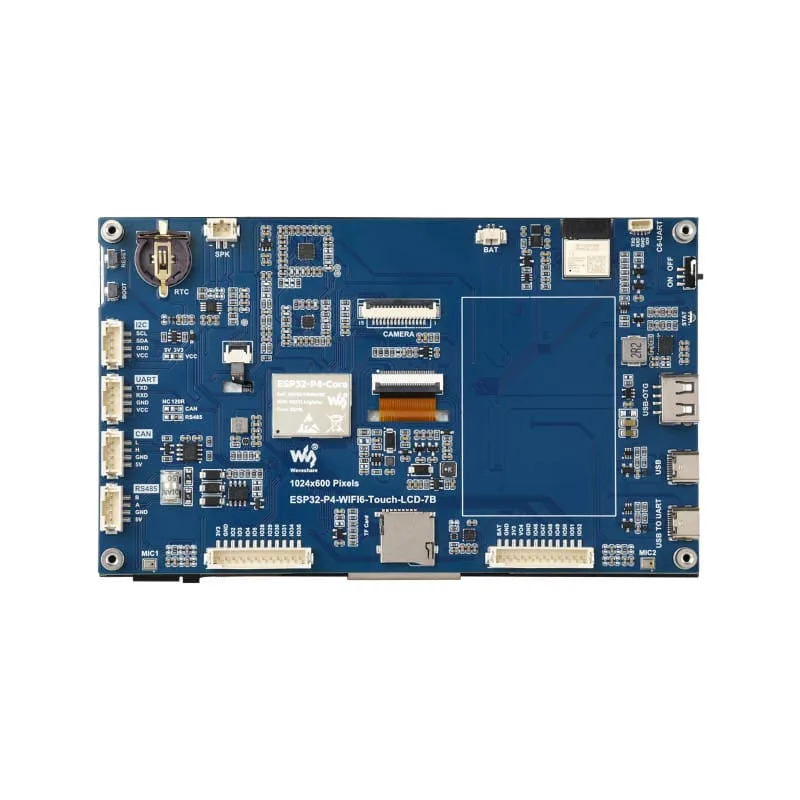 Waveshare ESP32-P4-WIFI6 8inch HMI All-In-One Touch Display Development Board