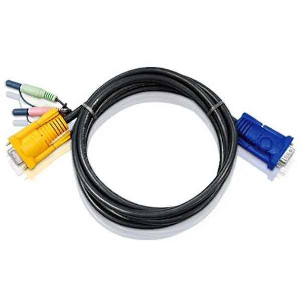 Aten 2L-5203A 3-i-1 ljud/video KVM-kabel
