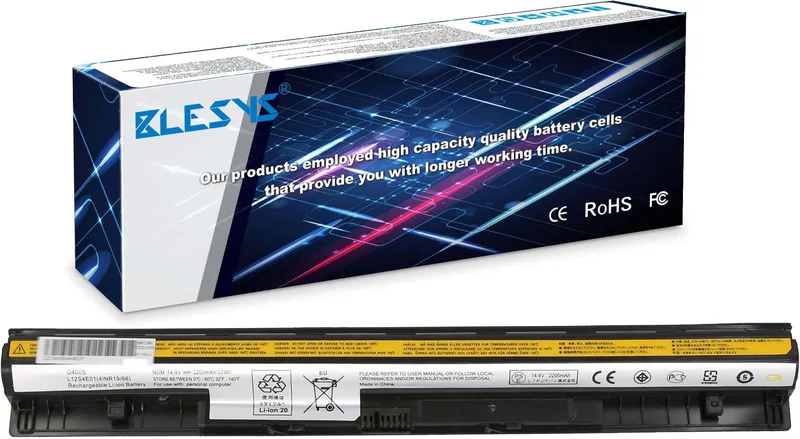BLESYS Laptopbatteri för Lenovo Z50 Z50-70 G70 G70-70 Z50-75 Z50-45 G70-80 G70-35 Z40-70 Z40-75 Z501 Medion AKoya MD98599 MD9871 MD98711 2 S4217T-seri