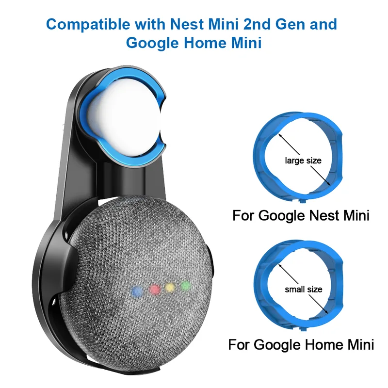 PlusAcc väggfäste för Google Nest Mini eller Home Mini