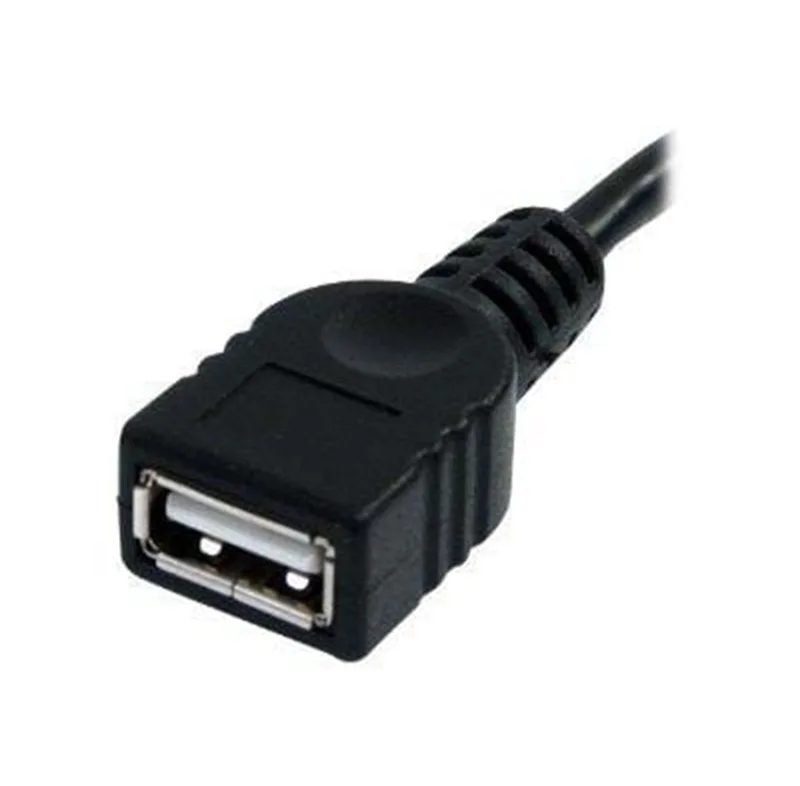 Startech .com 91 cm svart USB 2.0-förlängningskabel A till A