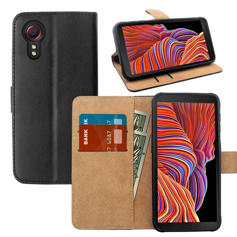 Celly Wallet Case Galaxy Xcover 5 Svart
