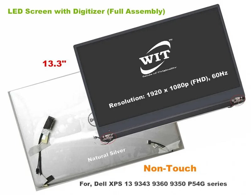 Dell LCD Non Touch Screen 13.3