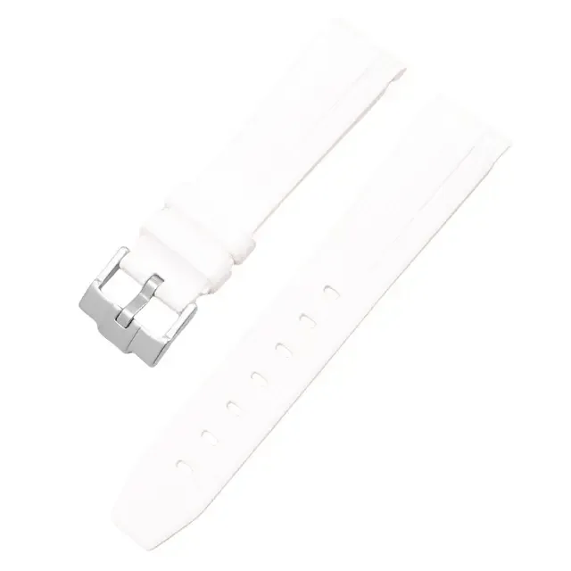 Silikonarmband For For Swatch SUIB400 SUIK400 Gummiband Sportersättningsarmband Herr Kvinnor Accessoarer