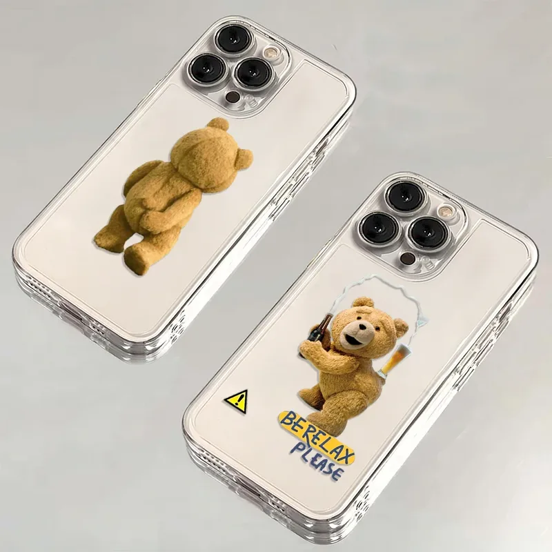 OEM Mobilskal till iPhone 15 Pro Teddy Bear