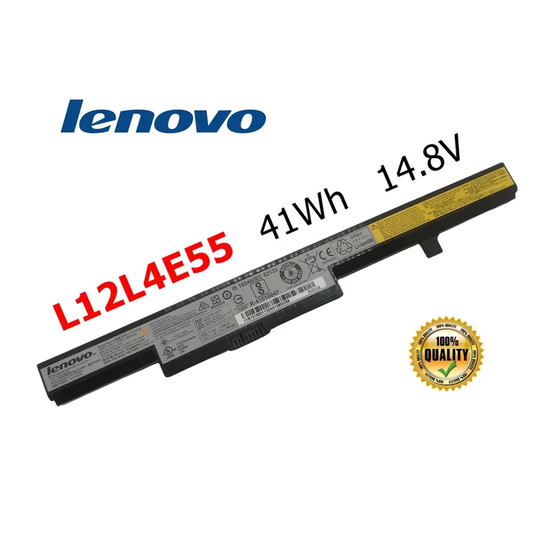 14,4 V 2600MAH L12M4E55 L13M4A01 L13S4A01 L12L4E55 L13L4A01 Ersättande laptop-batteri för Lenovo IdeaPad