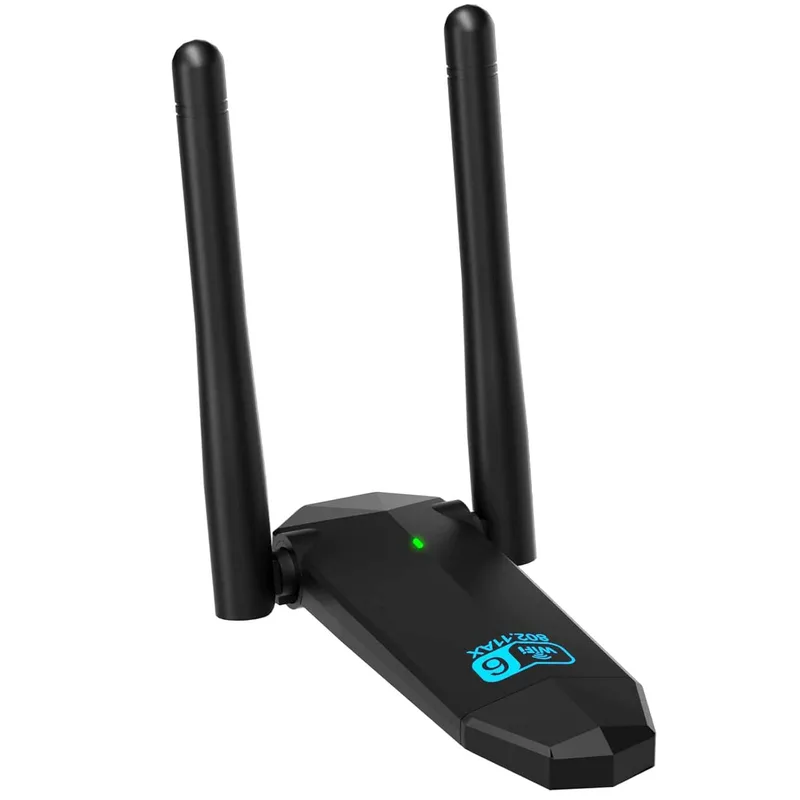 1800 Mbps Dual Band WiFi-adapter, USB3.0 Trådlös USB WiFi-nätverksadapter med Dubbla 3dbi-antenner för Windows10, för Windows11 OS