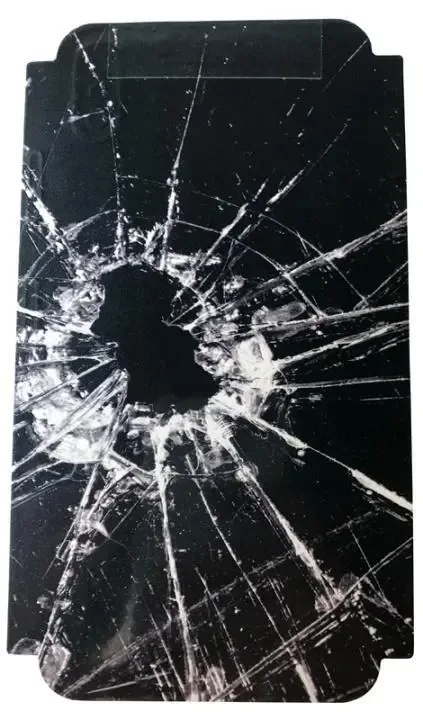 Teknikproffset Skin för Iphone X/XS Krossat glas
