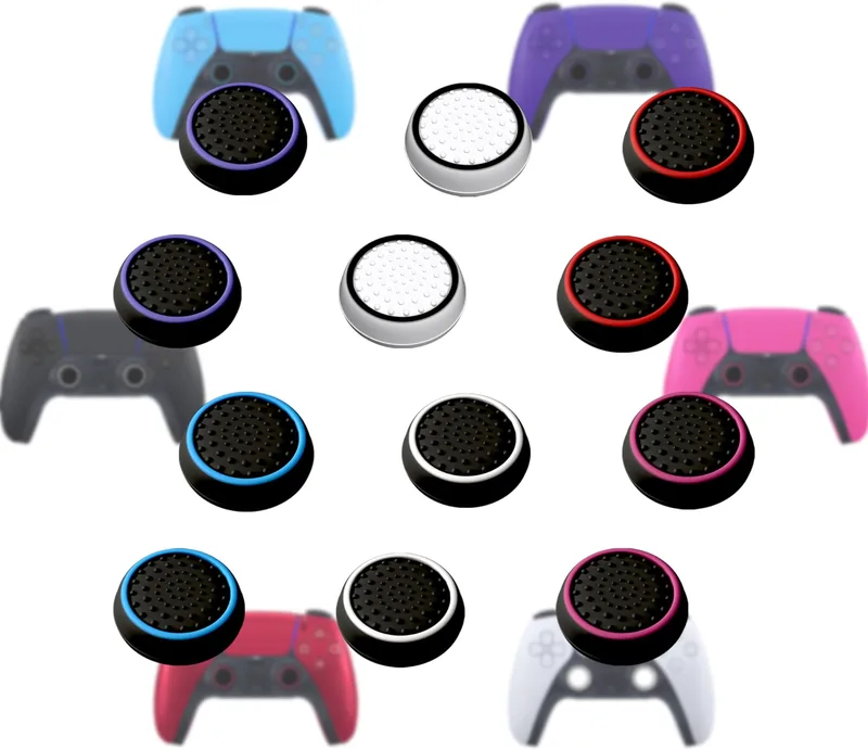 20 stycken joystick-lock i silikon för PS5-styrenhet